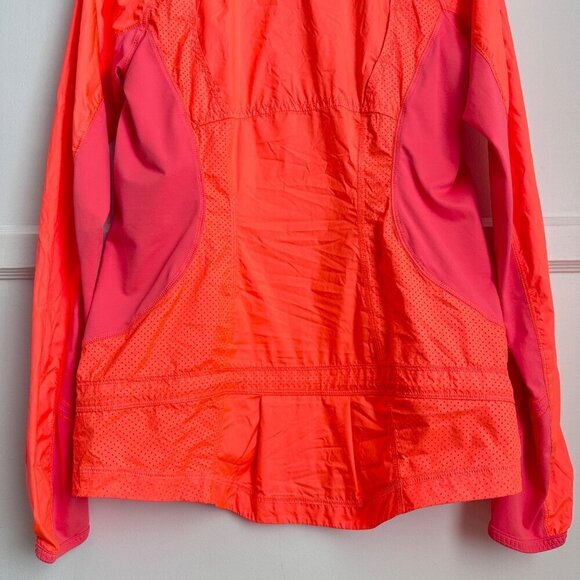 Lululemon Sz 4 Nothing But Run Reflective Jacket Water Resist EUC - Picture 8 of 10